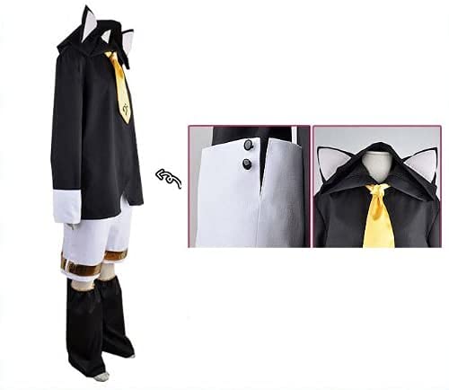 Amazon.co.jp: [Opmch_cos] コスプレ衣装VOCALOID初音ミク鏡音レン 黒 