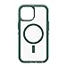 OtterBox Defender Screenless Case with MagSafe for iPhone 14 & iPhone 13 (ONLY) Non-Retail Packaging - Antimicrobial (Velvet Evergreen (Clear/Green))