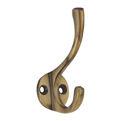 Image of Xpert Aluminium Coat Hooks for Hanging Clothes Pack of 4 (Antique Finish) Wall Coat Hooks, Single Point - Cloth Hanger(ACH-54)