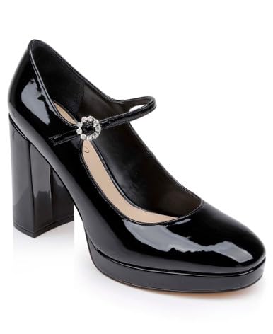 Jewel Badgley Mischka Trisha Mary Jane Platform Pumps in Patent Leather2