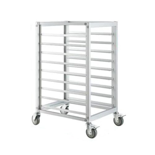 Étagère à pain en aluminium à la conception robuste pour service de restauration
