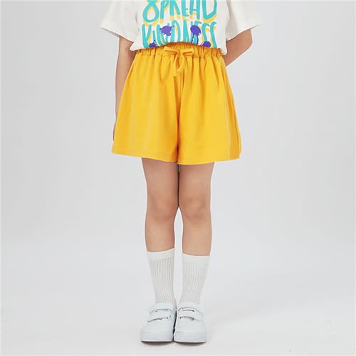 Girls Shorts Size 10-12 Shorts for Girls Elastic Waist Girls Bike Shorts for Kids Summer4