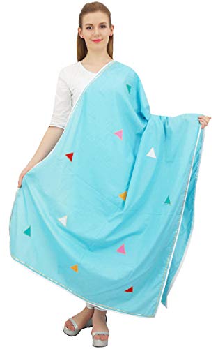 Indian Women's Chunni Designer Cotton Dupatta Ethnic Stole Scarves