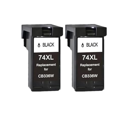 Cartouche d'encre 74XL 75XL anti-bavure pour corriger les défauts sur Deskjet 4360