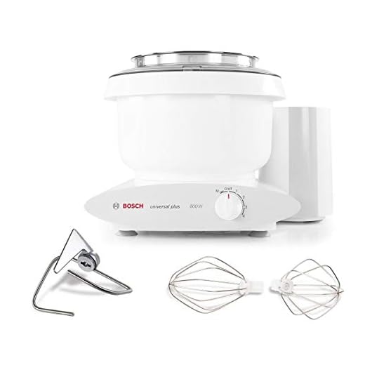 Bosch MUM6N10UC Universal Plus Stand Mixer, 800 watt, 6.5-Quarts