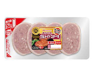 [冷蔵] 日本ハム あらびきグルメイドステーキ 208g　【10パック】
