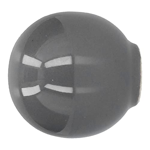 FAUOSWUK Perillas para Cajones Exquisitas y Elegantes Manijas para Gabinetes de Aleación de Zinc para Armarios y Gabinetes, 6 Piezas (1113 gris grande)