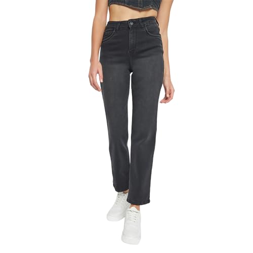 Image of Duke Stardust Women Boot Cut Stretchable Jeans (SDD6747 Charcoal 32)