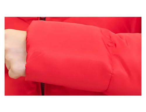Veste rembourrée épaisse et parka d'hiver coupe longue style coréen pour femme - 7