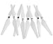 CW CCW Prop Propeller Für DJI Phantom 1/2/3 RC42 Weiß 4Paar 9450 Selbstsichernde
