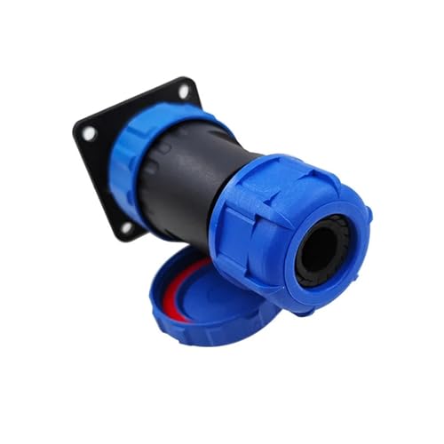 Conector SP28 de 3 pines para cableado de focos exteriores con brida IP68