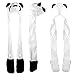 Panda Bear Plush Animal Winter Ski Hat Beanie Aviator Style Winter (Long)