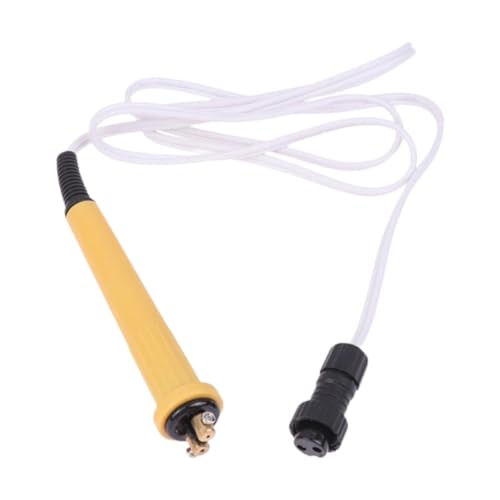Gxdqxxd Pirograbador Pen Eléctrico Soldador Manual sin Puntas Cuerpo Ergonómico Control Preciso Diseño Aislante Adecuado para Trabajos de Arte Pirograbado y