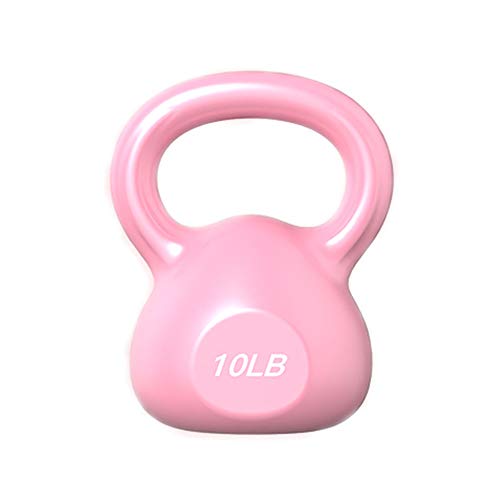 Home Fitness - Pesas rusas moldean curvas sexys y aumentan la potencia explosiva, insípidas, pesan alrededor de 4,5 kg, color rosa