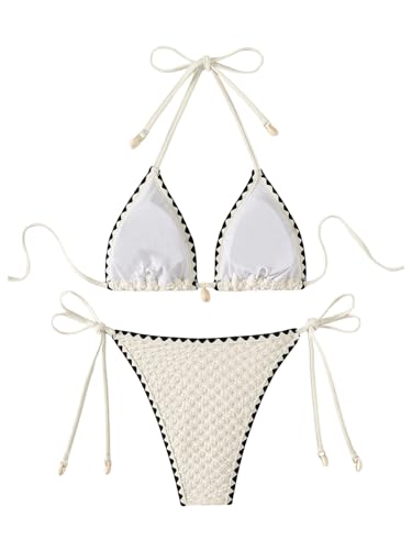 Bikini dos nu GORGLITTER ajustement parfait pour éviter les marques de bronzage tenaces