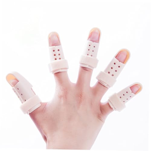 TOVINANNA Fingers Finger Support Brace Prevent Strain Soft Material Size 5 Use Finger Joint Protect