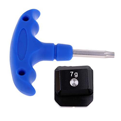 YIJU Durável Golf Peso Parafuso Slider + Chave Inglesa Ferramenta para Motorista M1 2017-7g