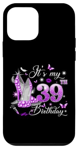 It�fs My 39th Birthday Pink 39 Years Old Birthday Queen Party �X�}�z�P�[�X iPhone 12 mini �p