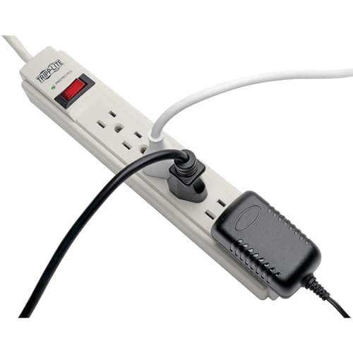 Tripp Lite TLP604 Surge Protector Strip 120V 6 Outlet 4-Feet Cord 790 Joule by TRIPP LITE - Image 2
