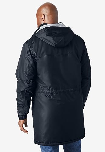 KingSize Men's Big & Tall Longer-Length Boulder Creek Fleece-Lined Parka2