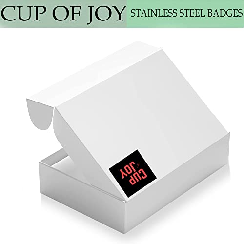 Image of Cup of Joy Star Performance Printed Round Button Badges | Students Colleges Classes Office Small Business Entrepreneur Men & Women Batches for Bags, Backpack (STAR005)