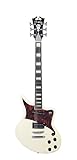 D'Angelico Premier Bedford Electric Guitar - Antique White