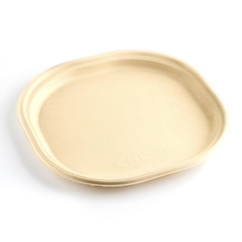 CHUK [Eco-Friendly Bagasse 10 Inch Plate, Brown, Leak-Resistant, Compostable, Chlorine-Free, Modern Style - Pack of 25 (B0CYH3WZT6) Amazon Price History, Amazon Price Tracker