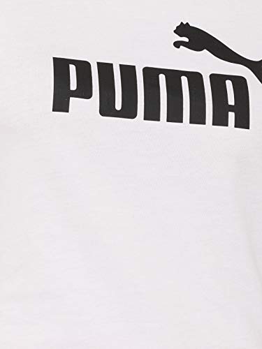 Puma Ess Logo Tee Camiseta de Deporte, White 787, XS Mujer