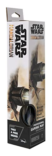 : Tappetino Mouse XXL Star Wars The Mandalorian | Gaming accessori PC | Tappeto scrivania ufficio/Boba Fett - Mousepad - Immagine 3
