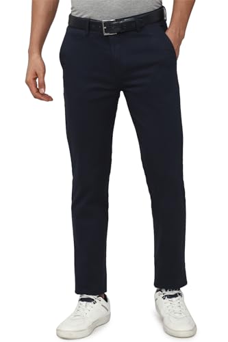 Image of Peter England Men's Mid Rise Slim Pants