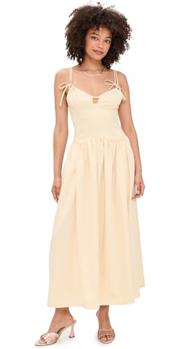 En Saison Womens Elspeth Maxi Dress Butter Yellow S