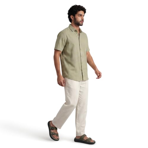 Image of Neeman's PureWhoosh Sail Sandals for Men | Adjustable Buckle Strap Casual Sandals | Cushioned Footbed with Arch Support | Comfortable Slip On Footwear for Daily Wear & Travel