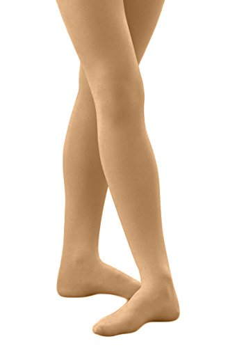 Grandeur Cycle Women's Solid Colored Opaque Seamless Footed Tights