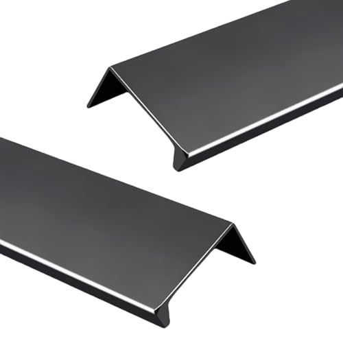 Poignées invisibles en alliage d'aluminium de 150mm pour meuble et placard