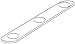 Moen 98213 Gasket, Unfinished