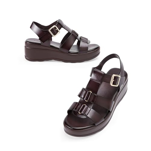 Image of Platform Sandals Women Chunky Wedge Sandals for Women Comfortable