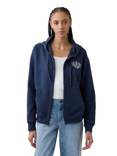 Image of GAP Women's Est. 1969 Hooded Logo Full Zip