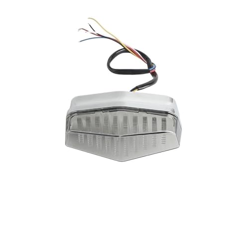 Feu arrière moto LED Lucas résistant aux vibrations pour Chopper et Bobber