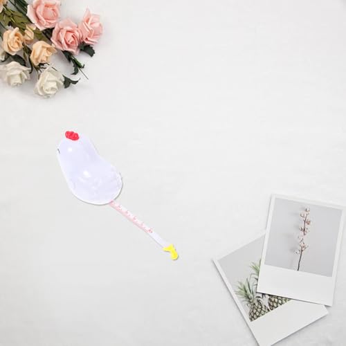 Cinta métrica de tela suave con diseño de pollito - 1 m x 0.7 cm miniatura 7
