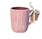 Rae dunn valentines day ceramic coffee mug/tea cup. (Be Mine)