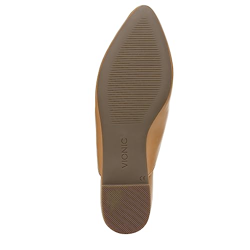 Image of Vionic Women's Starling Mule - Comfortable Flats that Includes a Built-in Arch Support Insole that Helps Correct Pronation and Alleviate Heel Pain Caused by Plantar Fasciitis, Medium Width Sizes 5-12
