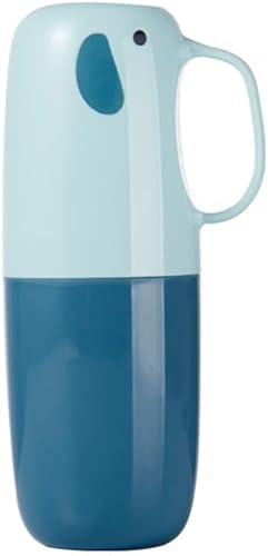 Taza de enjuague bucal de viaje Taza de cepillo de dientes Hogar Caja de almacenamiento de cepillos de dientes portátil a prueba de polvo Juego