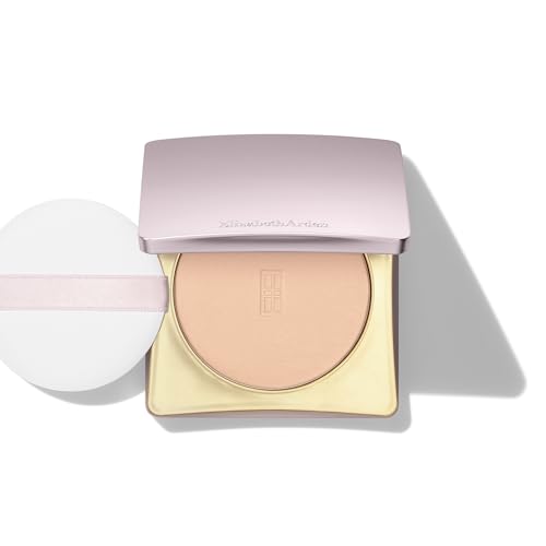 Elizabeth Arden, Flawless Skincaring Pressed Powder, Cipria Compatta per Viso, Polvere Fissante Trucco Effetto Mat, Tono Light, 9,9 g