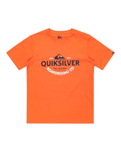 T-shirt Quiksilver garçon vêtement été junior Ev Typed Out SS YTH pour s\'affirmer
