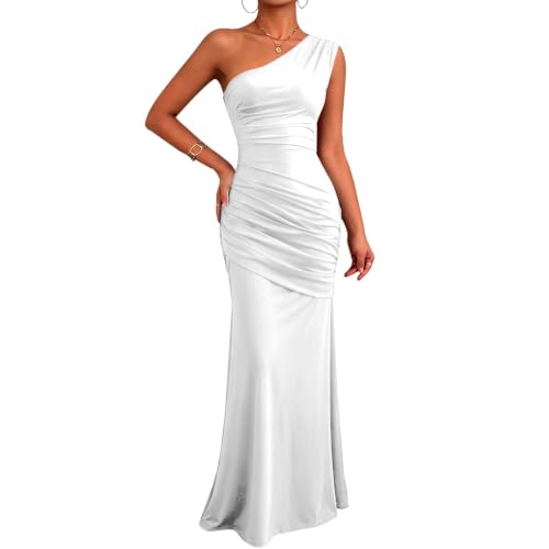 Robe de soirée longue asymétrique coupe bodycon de cocktail - 2