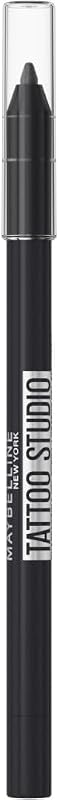 Maybelline New-York - Crayon Gel Yeux Effet Tatouage - Waterproof & Tenue 36h - Tattoo Liner - Teinte : Deep Onyx