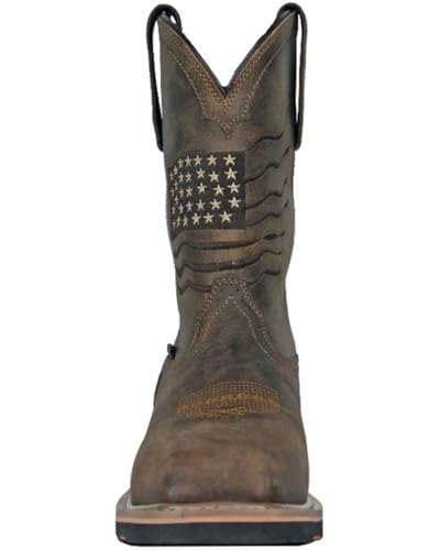 Hoss Rushmore CT WP PR Rancher Buff - Big Sizes - Boots for Men - Leather Upper - Slide Closure4