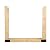 Shelter SLRK Adjustable Length & Height Firewood Storage Log Rack/Holder Kit, Powder Coated Heavy Duty All Steel, Adj. L x 14" D x Adj. H, Black