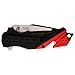 Tac-Force Pocket Folding Pocket Knife – Black/Satin Finish Blade, Black/Red Aluminum Handle w/Fire Dept Logo, Rope Cutter, Glass Punch, and Pocket Clip, Tactical, EDC, Rescue - TF-640FD