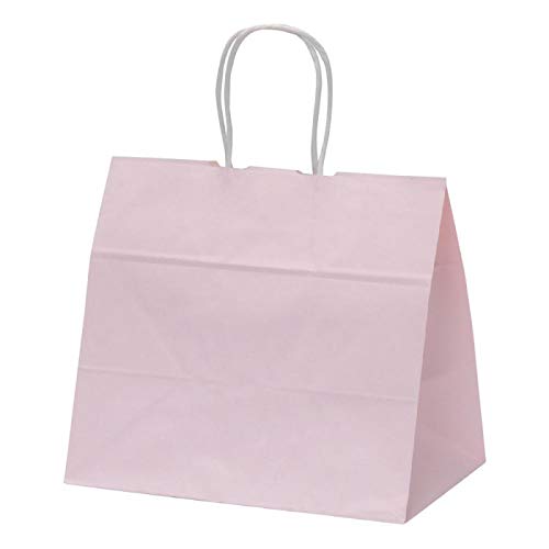 COMO LIFE パックタケヤマ フラワーバッグ 手提袋 ファンシーバッグ M ピンク 50枚組 XZL01015